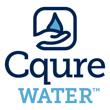 CQure Water Logo - Rainwater harvesting, water storage, and maintenance in Central Texas.