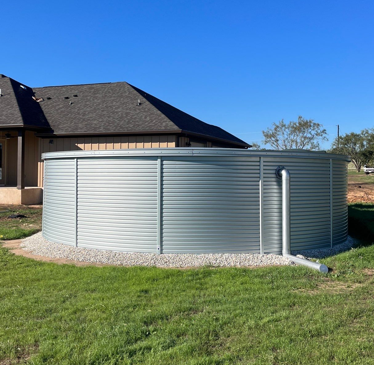 Rainwater Collection System Project in Sandy Point
