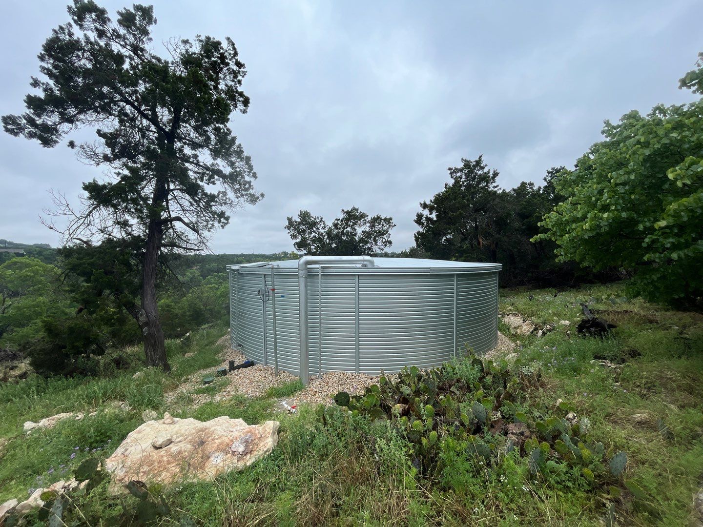 Rainwater Collection System Project in Sandy Point