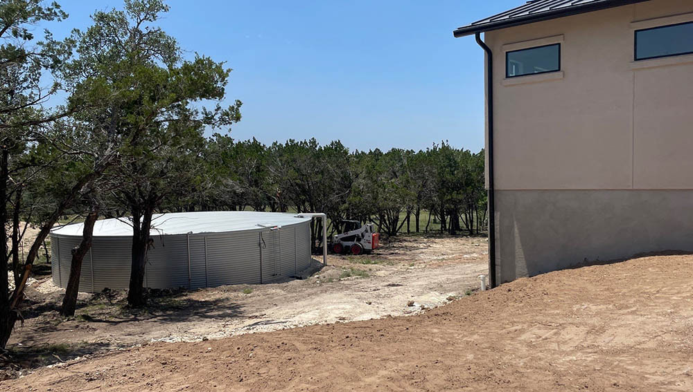CQure Water - Rainwater harvesting, water storage, and maintenance in Central Texas.