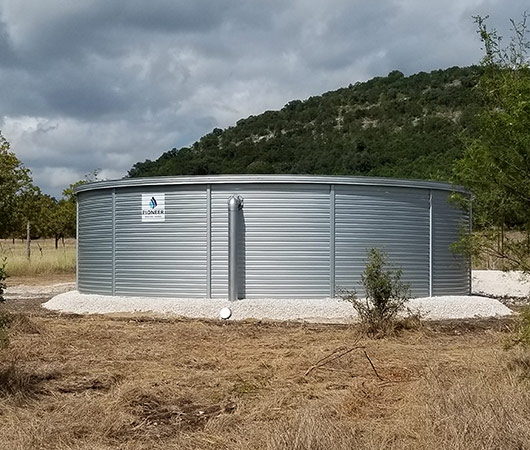 CQure Water - Rainwater harvesting, water storage, and maintenance in Central Texas.